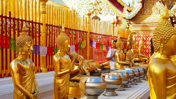 doi suthep temple, suthep temple, wat phrathat doi suthep