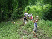 chiang mai trekking, trekking mae tang