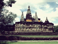 important temples in the north of thailand, Wat Jed Yod