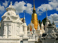 important temples in the north of thailand, Wat Suan Dok