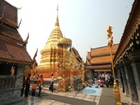 important temples in the north of thailand, Wat Phrathat Doi Suthep