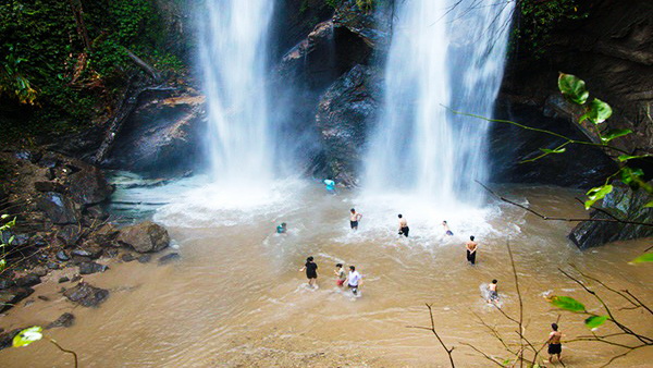 mok fa waterfall, doi suthep - pui national park, attractions in chiang mai